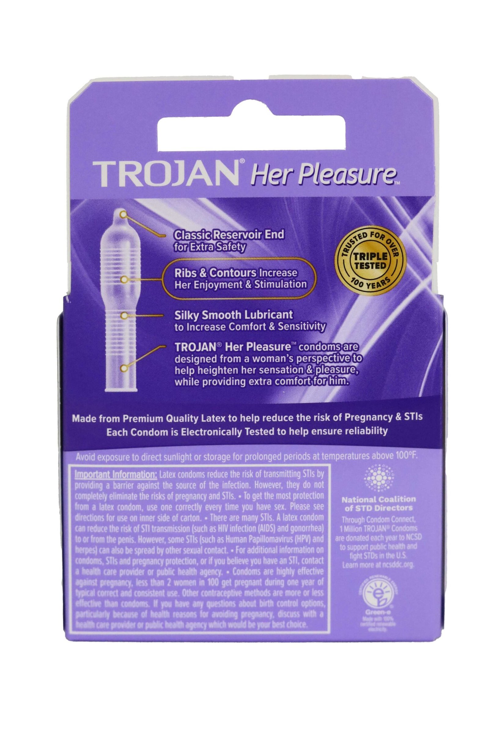 Condones Trojan Her Pleasure - Imagen 2