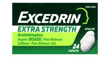 Cápsulas Excedrin Extra Strength