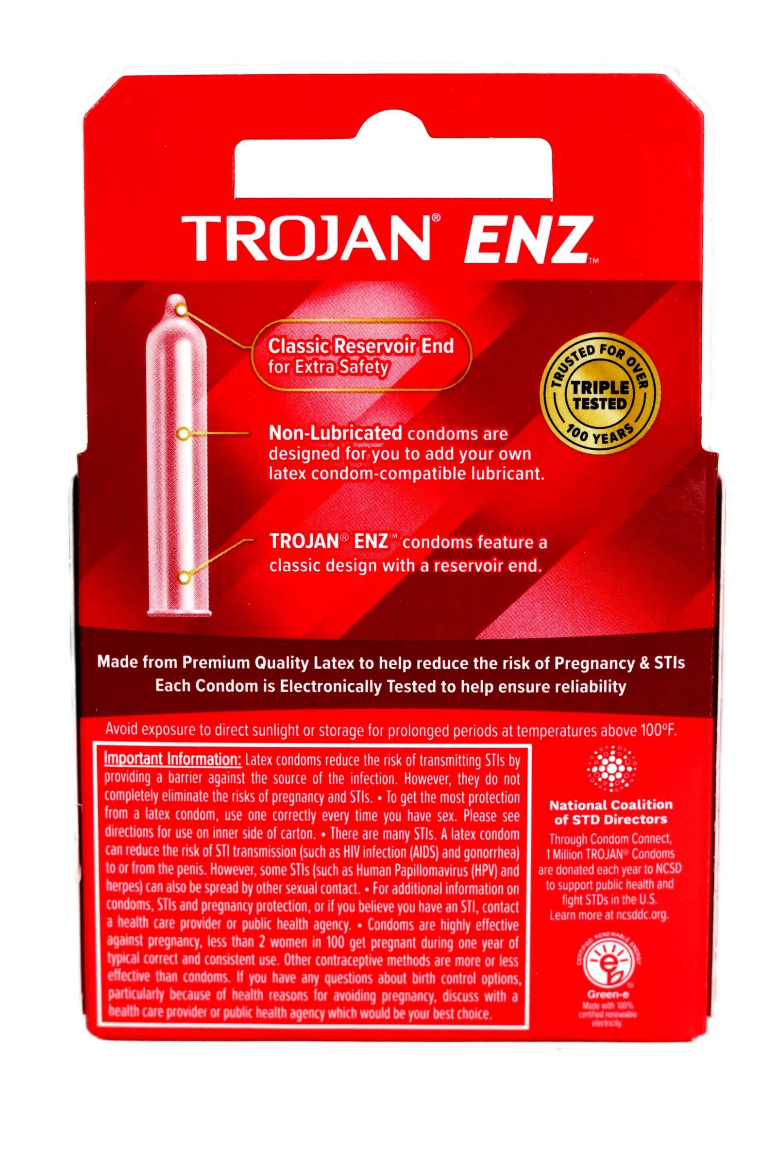 Condon Trojan ENZ - Clasico Rojo - Imagen 2