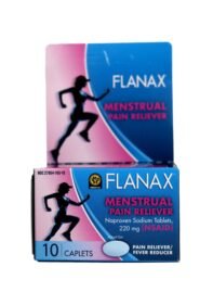 Cápsulas Flanax Menstrual Pain Reliever