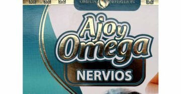 Tabletas ON Ajo Omega Nervios