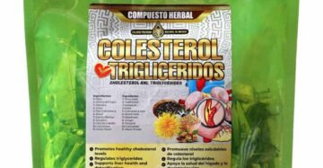 Compuesto Herbal Natural de Mexico Colesterol