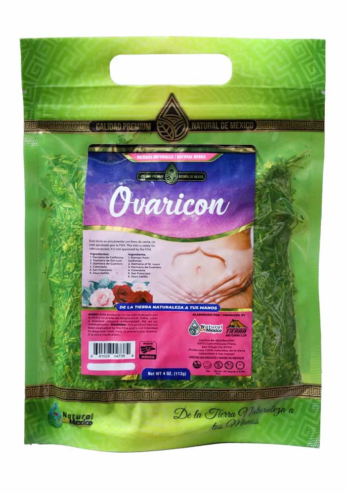 Compuesto Herbal Natural de Mexico Ovario Fertil