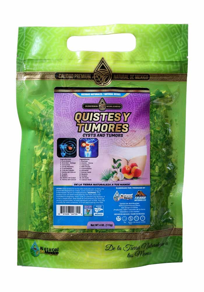 Compuesto Herbal Natural de Mexico QuisTes Tumores