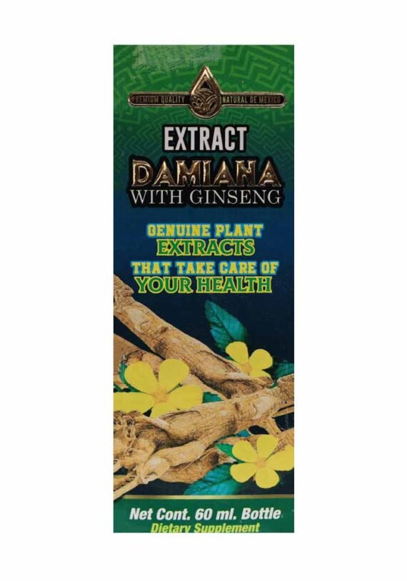 Extracto Natural de Mexico Damiana Ginseng - Image 3