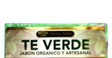 Jabon Natural de Mexico Barra Té Verde