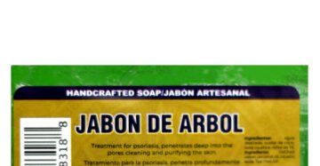 Jabon Natural de Mexico Barra arbol