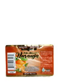 Jabon Natural de Mexico Barra Naranja