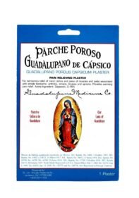Parche Guadalupano Poroso Capsico