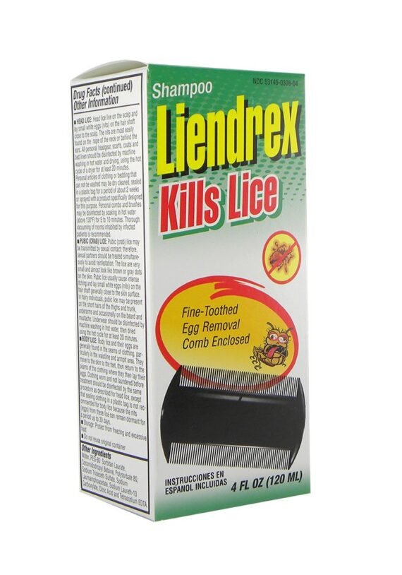 Shampoo Menper Liendrex Mata Piojos
