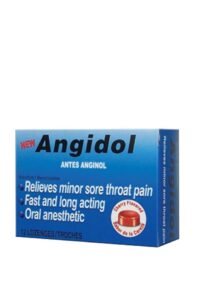 Pastillas Angidol Garganta Cereza
