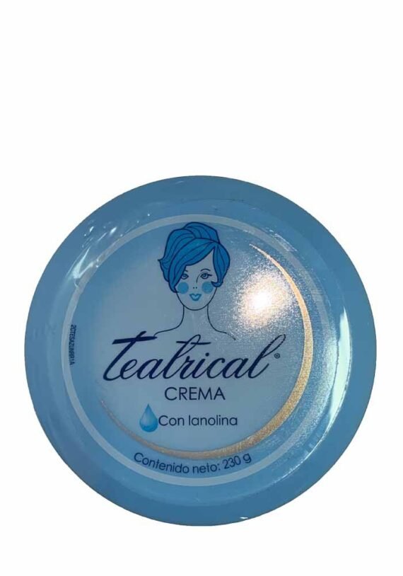 Crema Teatrical Solida Lanolina AZUL