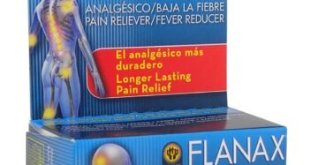 Flanax Naproxeno 220 mg – Tabletas para Dolor e Inflamación