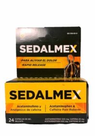 Tabletas Sedalmex Acetaminofen Dolor USA