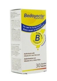 Cápsulas Bedoyecta Vitamina B Reg.