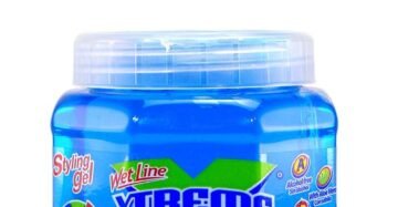 Gel Xtreme Proff Azul Fijación Extra para Cabello