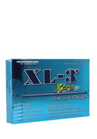 Cápsulas XL 3 Xtra Azul USA – Alivio de Gripe, Tos y Congestión