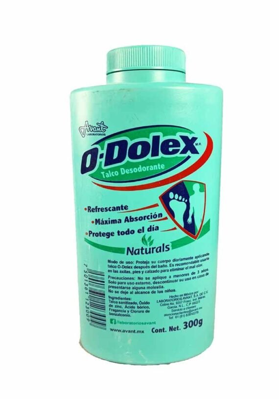 Talco O Dolex Naturals Desodorante