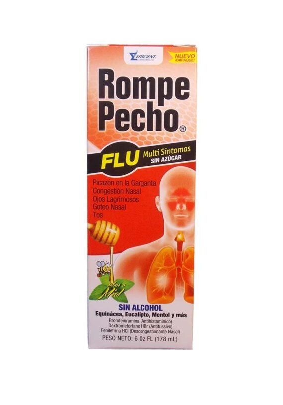 Jarabe Rompe Pecho FLU Multi Sintomass SF