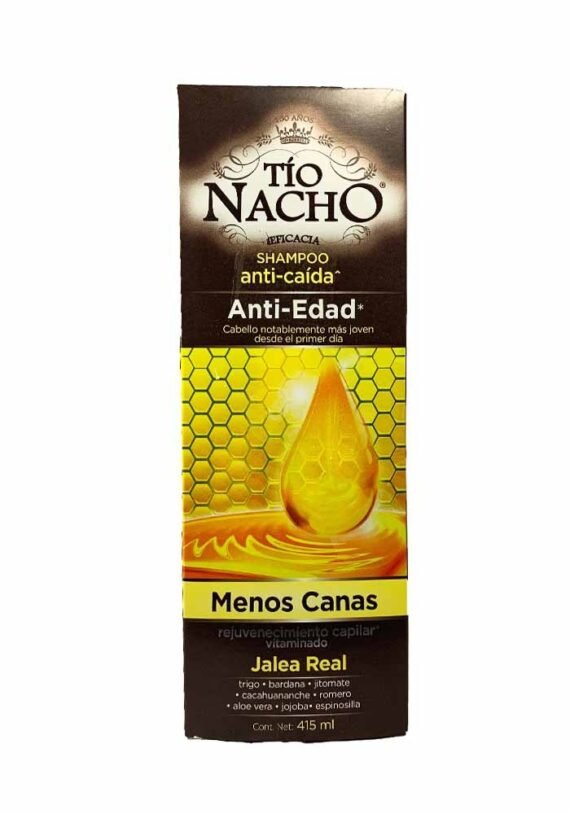 Shampoo Tio Nacho Antidad Menos Canas