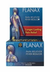 Tabletas Flanax Naproxeno 220mg