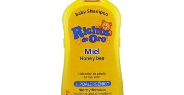 Shampoo RicitosOro Miel – Cabello Suave, Brillante y Nutritivo