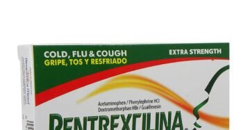 Tabletas Pentrexcilina Antigripal DAY para Síntomas de Gripe