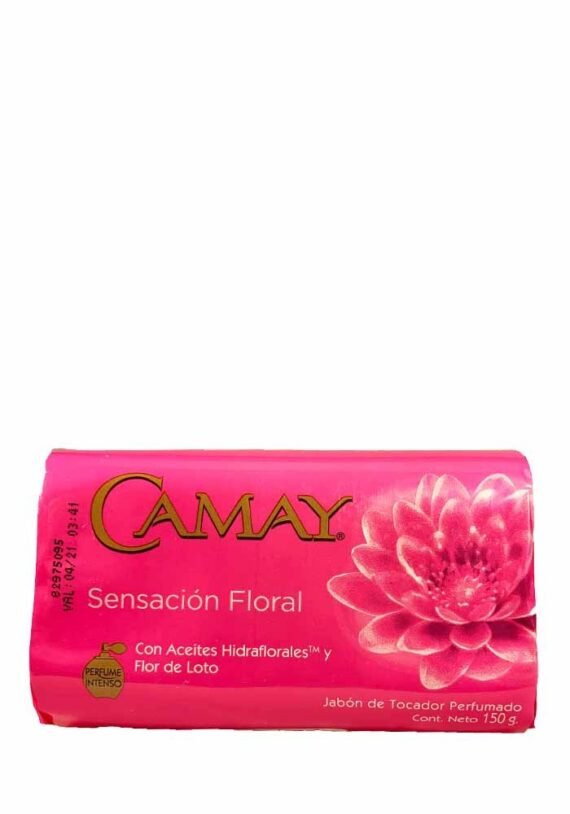 Jabon Camay Flor Loto Rosa