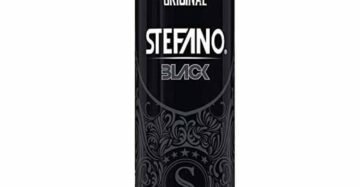 Desodorante Stefano Aerosol Black Protección y Aroma Masculino
