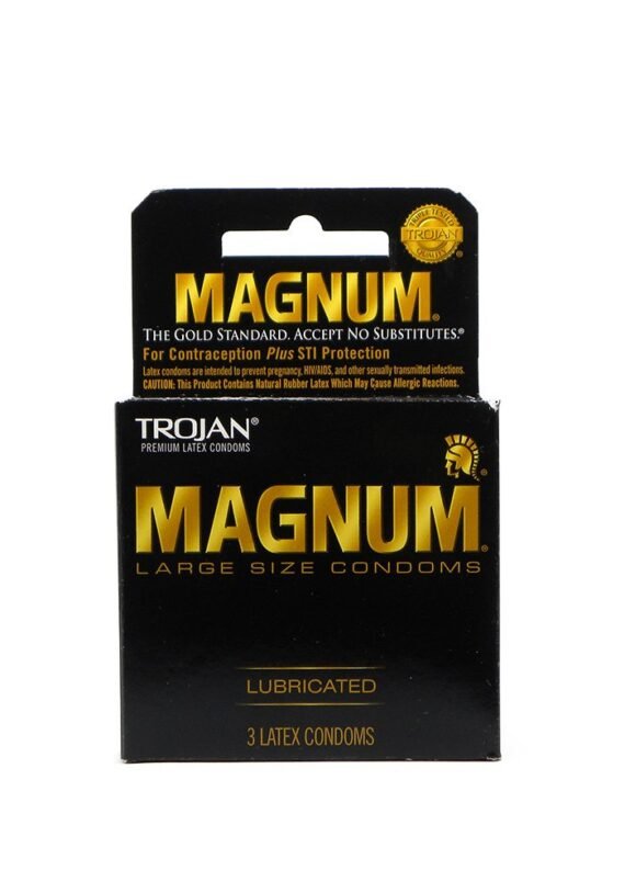 Condones Trojan Magnum - Tamaño Grand