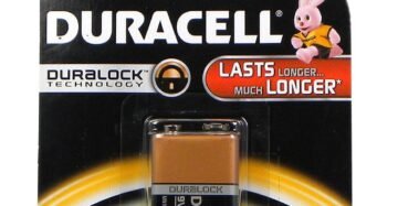Bateria Duracell 9V