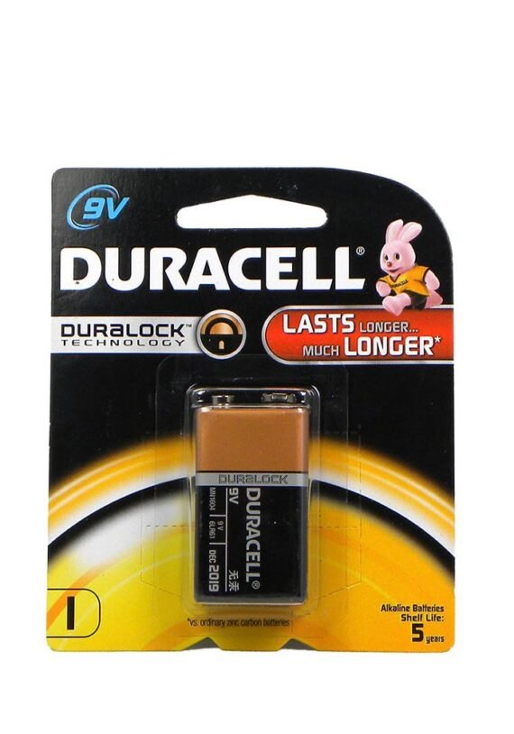 Bateria Duracell 9V