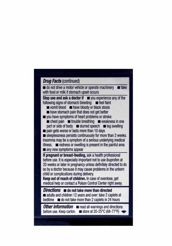 Cápsulas Advil PM - Image 2