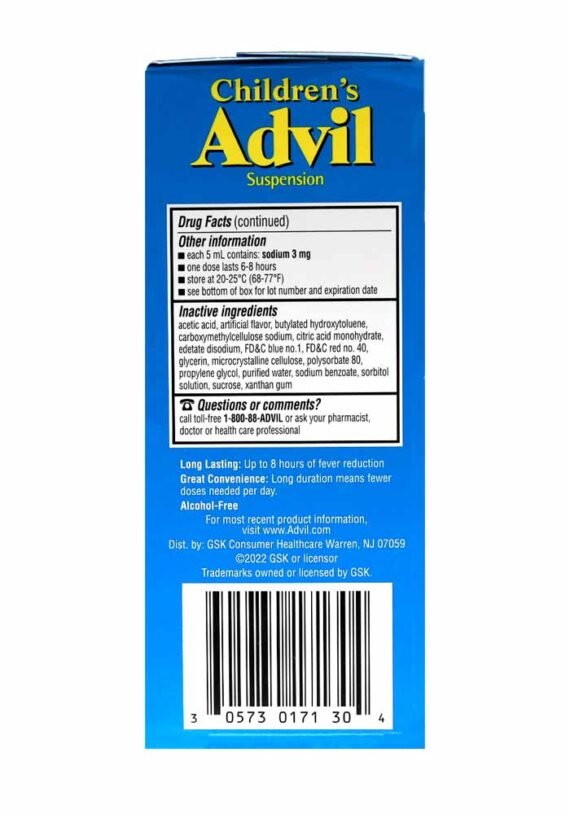 Liquido Advil Fiebre Infantil - Image 4