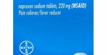 Tabletas Aleve Naproxeno Dolor Fiebre