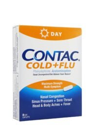 Cápsulas Contac Cold+Flu