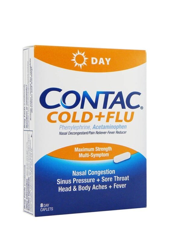 Cápsulas Contac Cold+Flu