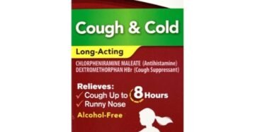 Jarabe Robitussin Niños CF Cough Cold FRUIT