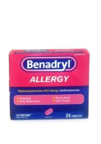 Tabletas Benadryl Alergia