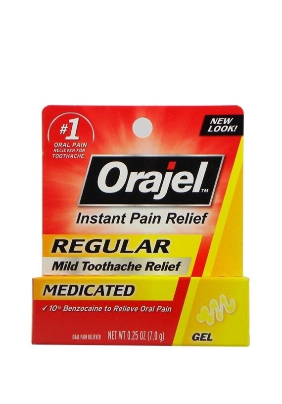 Gel Orajel 2X Medicated Ddolor de muelas