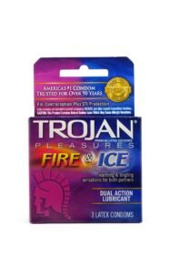 Condones Trojan Fire & Ice