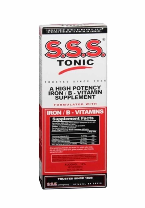 Liquido SSS Tonic Iron Vitaminas