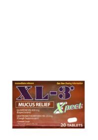 Tabletas XL 3 Xpect Mucus Alivio
