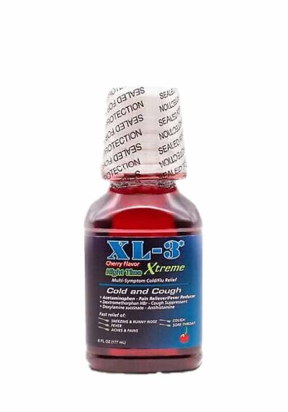 Liquido XL 3 Tos Fría Xtreme Noche
