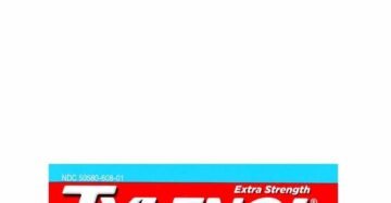 Cápsulas Tylenol PM Dolor-Descanso