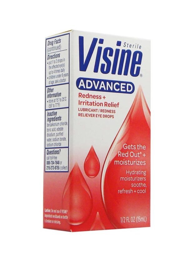 Gotas Visine HIDRATANTE Confort Rojizo