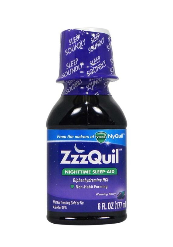 Liquido ZZZQuil Ayuda a Descanso en la Noche