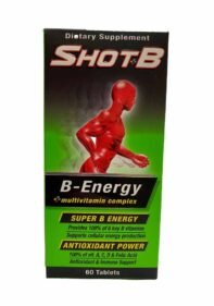 Tabletas Shot B Multi Vitaminas Complejo Energético B