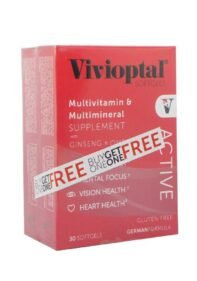 Cápsulas Vivioptal ACTIVE Vit Min Ginseng Omega3