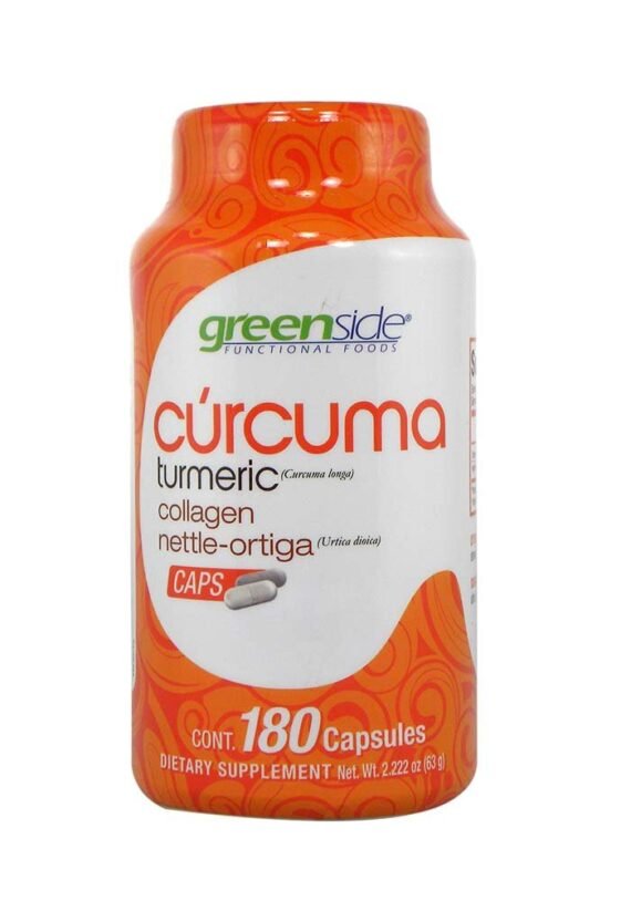 Cápsulas GreenSide Curcuma Colag Ortiga